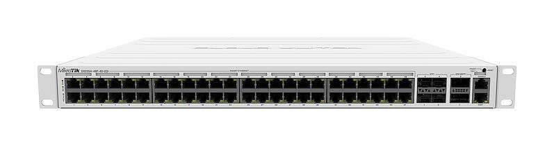 Mikrotik CRS354-48P-4S+2Q+RM 48port GbE PoE LAN 4x10G SFP+ port 2x40G QSFP+ port Cloud Router PoE Sw