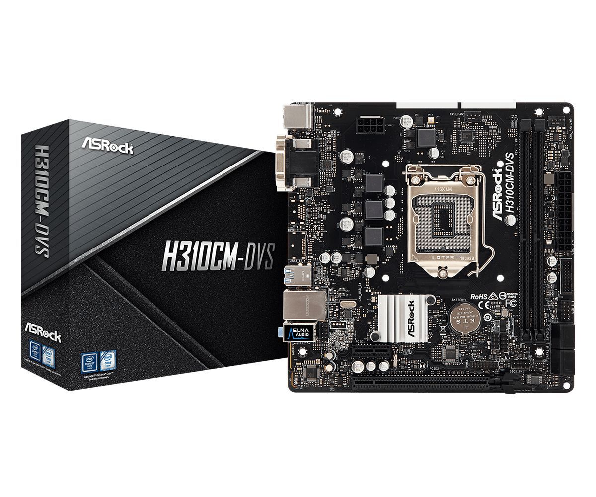 ASRock H310CM-DVS ASRock H310CM-DVS