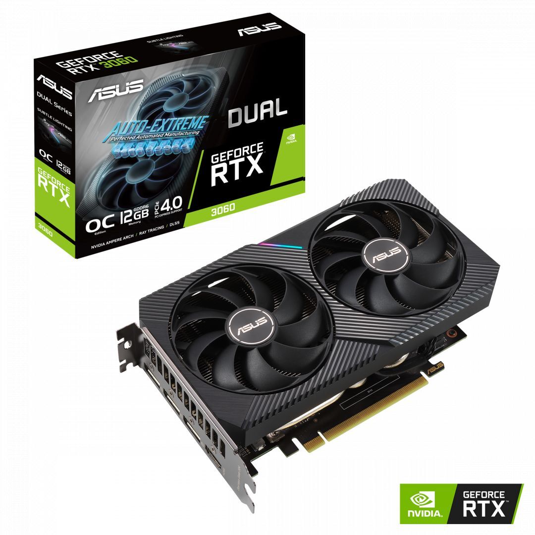Asus DUAL-RTX3060-O12G-V2 (LHR) Asus DUAL-RTX3060-O12G-V2 (LHR)