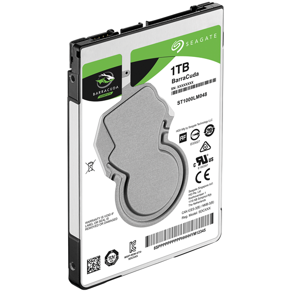 ST1000LM048 1TB 2,5" Notebook HDD 5400rpm, 128MB puffer, SATA3 ST1000LM048 1TB 2,5" Notebook HDD 5400rpm, 128MB puffer, SATA3