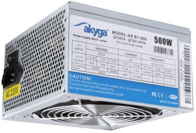 Basic 500W 12CM OEM tápegység Basic 500W 12CM OEM tápegység