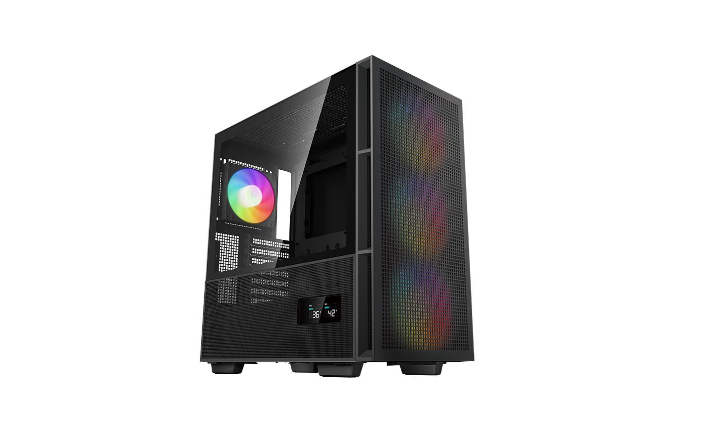 DeepCool CH560 DIGITAL Tempered Glass Black DeepCool CH560 DIGITAL Tempered Glass Black