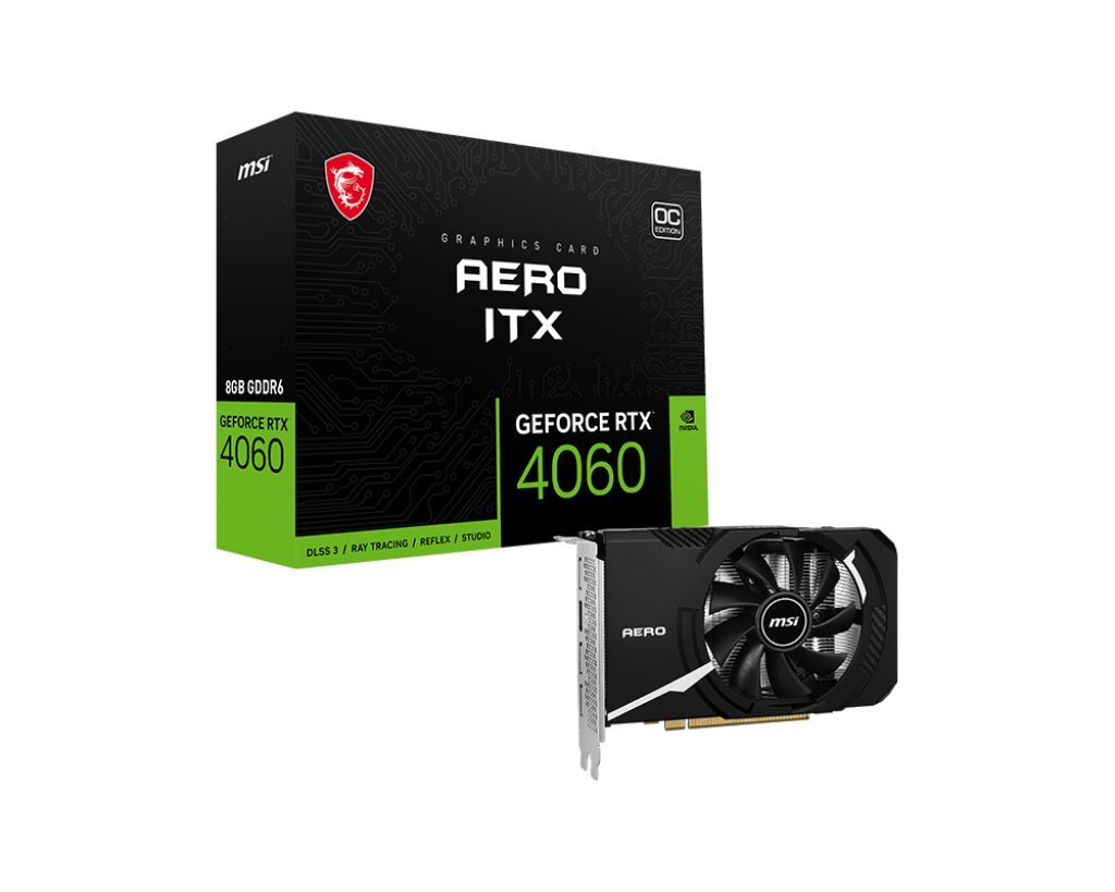 Msi RTX4060 AERO ITX 8G OC Msi RTX4060 AERO ITX 8G OC
