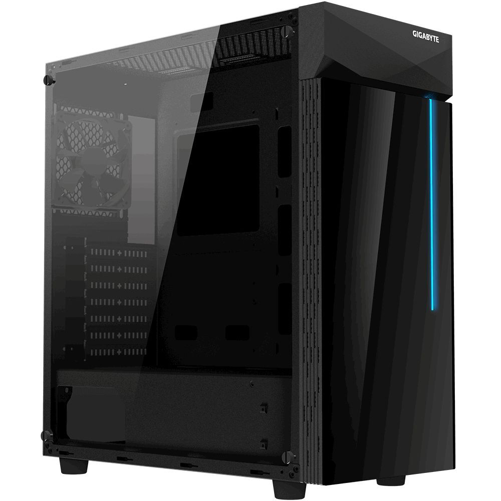 Gigabyte C200 Glass Black Gigabyte C200 Glass Black