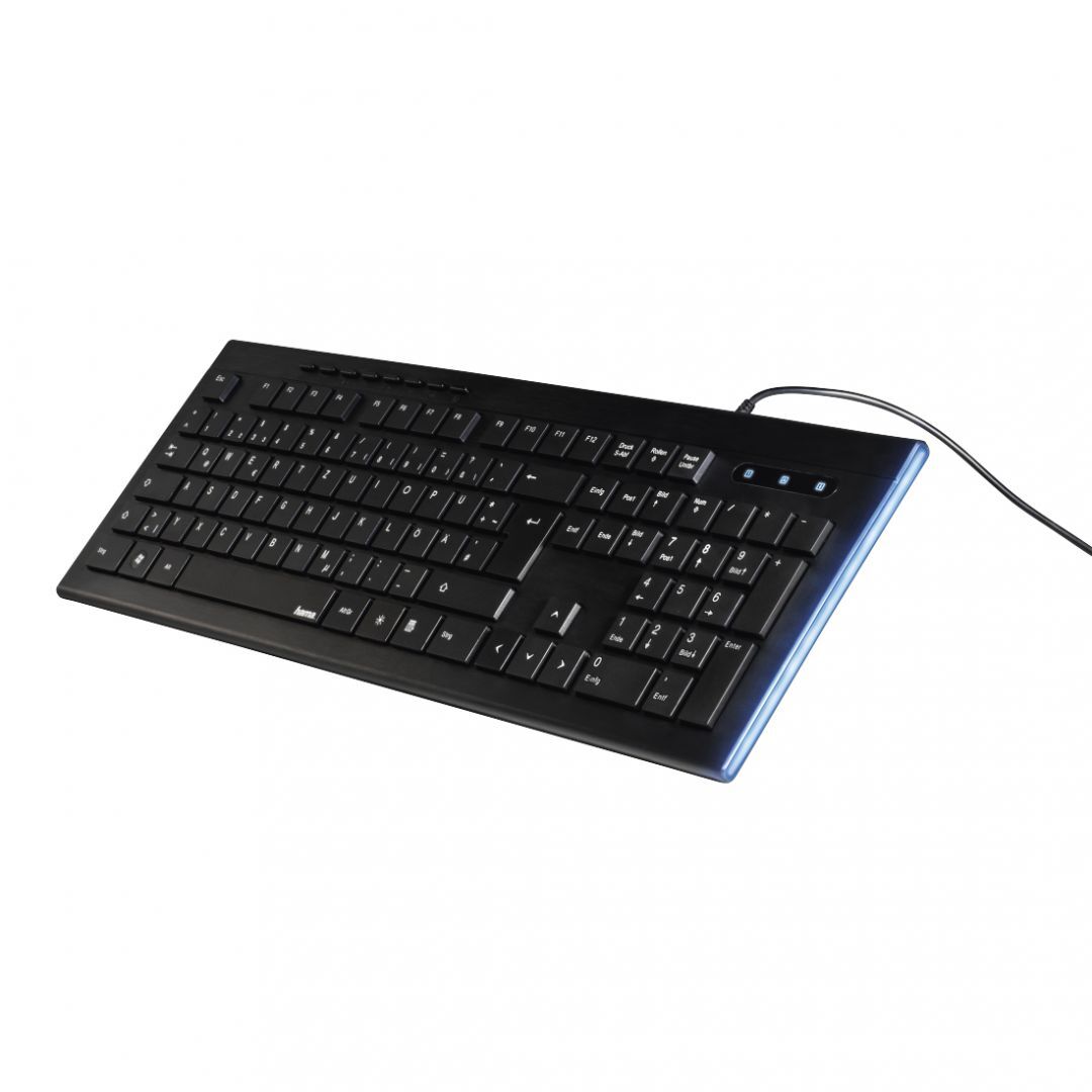 Hama Anzano Multimedia Keyboard Black HU Hama Anzano Multimedia Keyboard Black HU