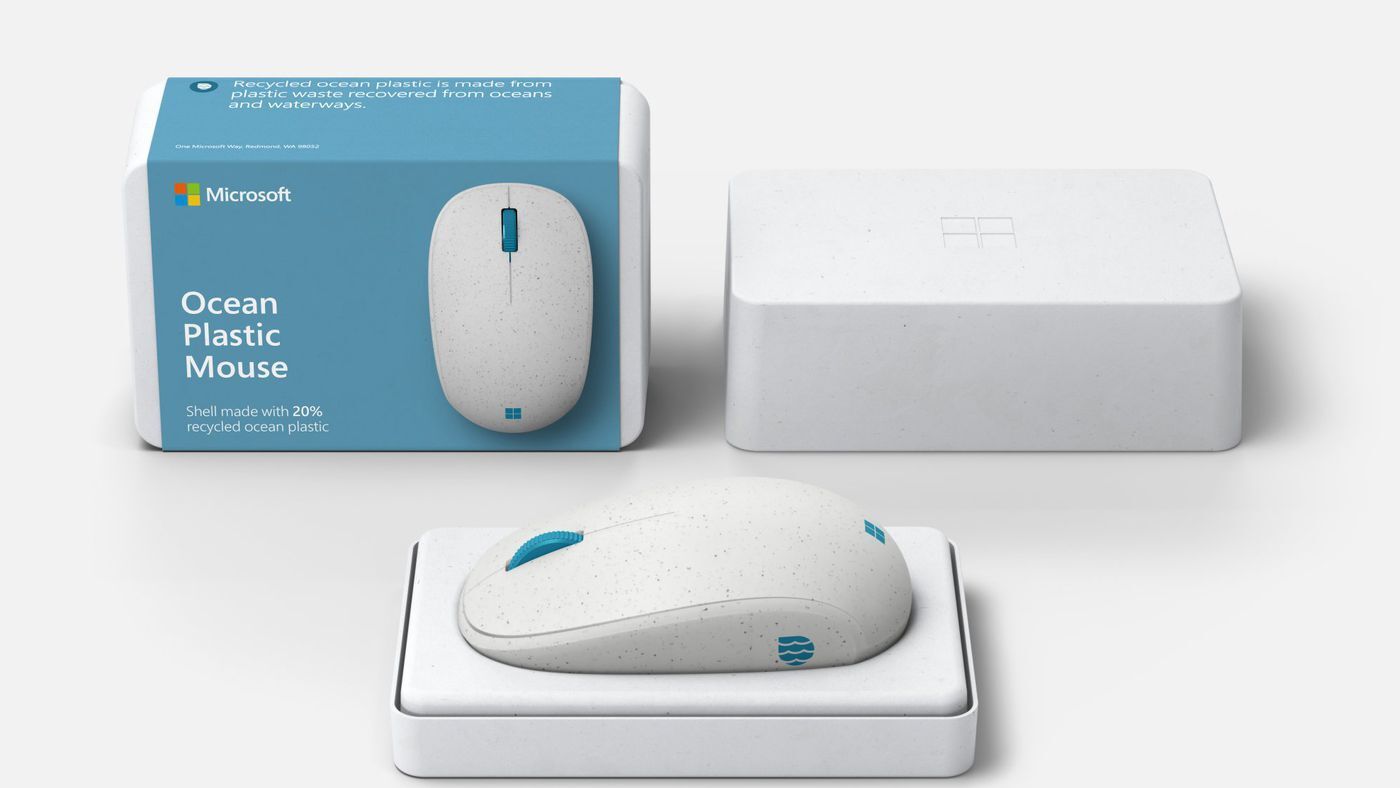 Microsoft Bluetooth mouse Ocean Plastic Microsoft Bluetooth mouse Ocean Plastic