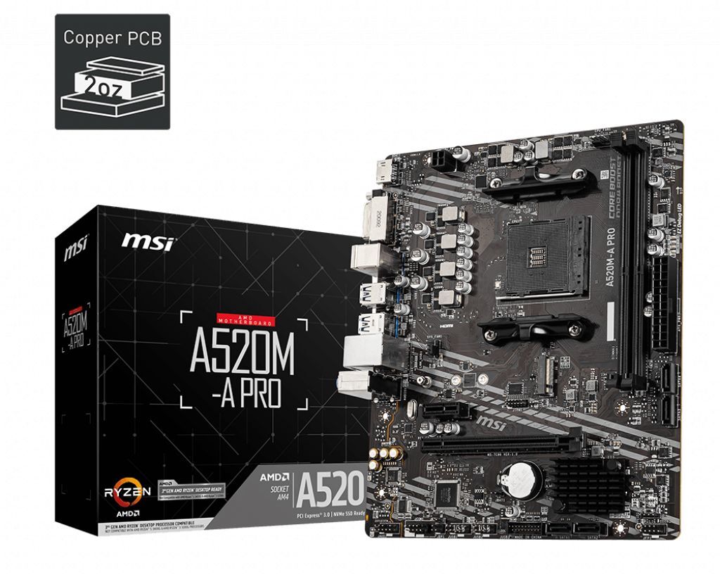 Msi A520M-A PRO Msi A520M-A PRO