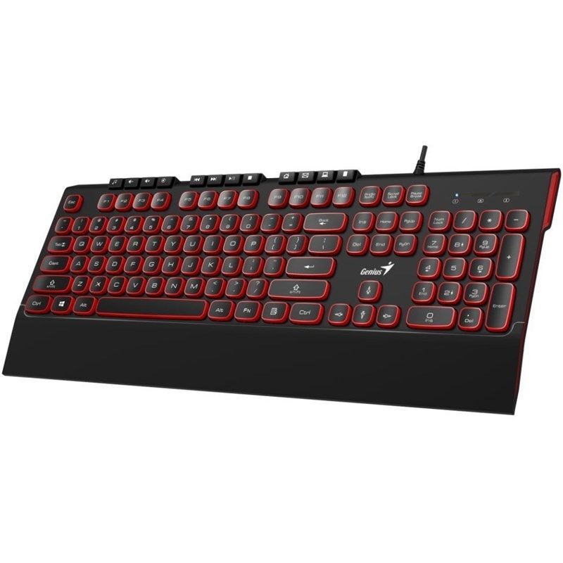 Genius Slimstar 280 Keyboard Black/Red HU Genius Slimstar 280 Keyboard Black/Red HU