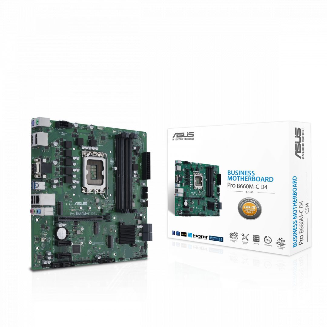 Asus PRO B660M-C D4-CSM Asus PRO B660M-C D4-CSM